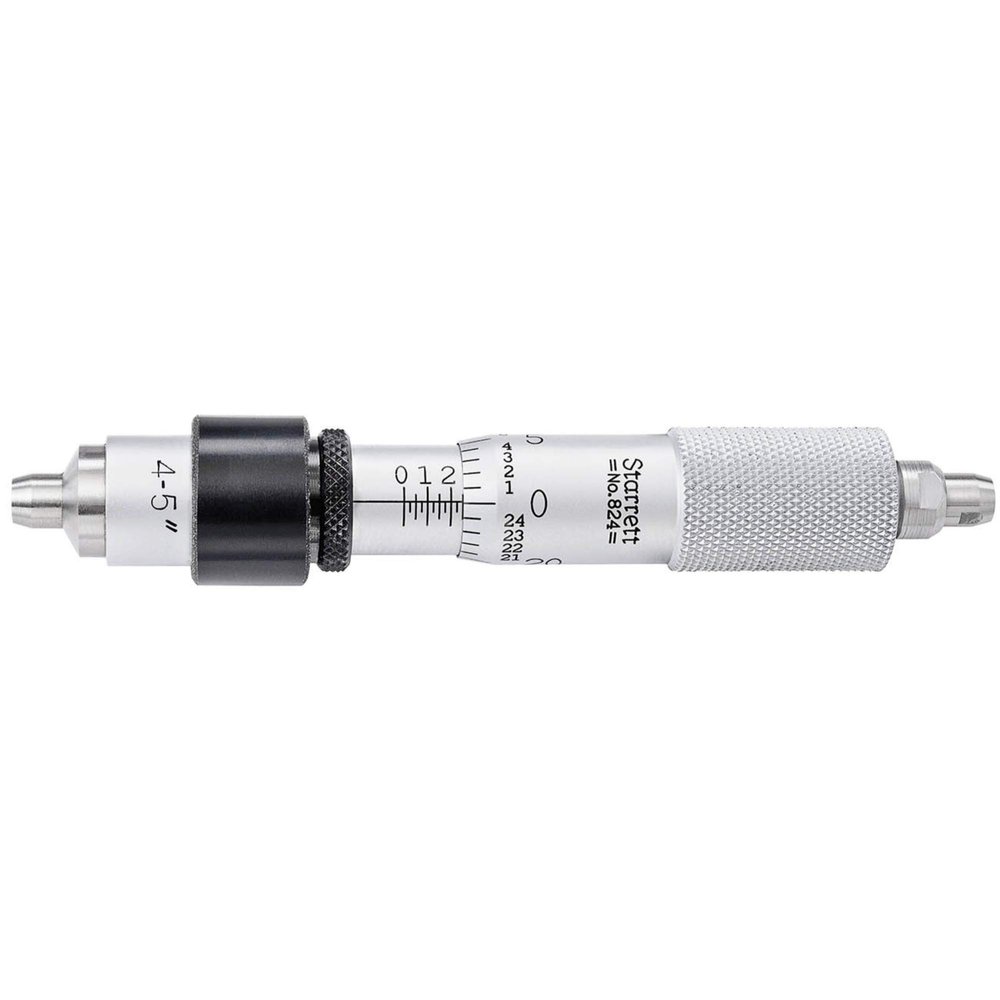 Starrett 824H Fixed-Range Micrometer, 25.4–27.9 cm Range, 0.00000000000000000000000000000000000