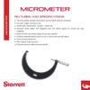 Starrett T436.1XFL-6 Outside Micrometer, Friction Thimble, Lock Nut, Carbide Faces, 0-6 in Range, ±0.00005 in Accuracy view 2