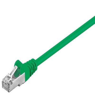 Wentronic 69044 2 m Cat 5e SF/UTP (S-FTP) Green Network Cable