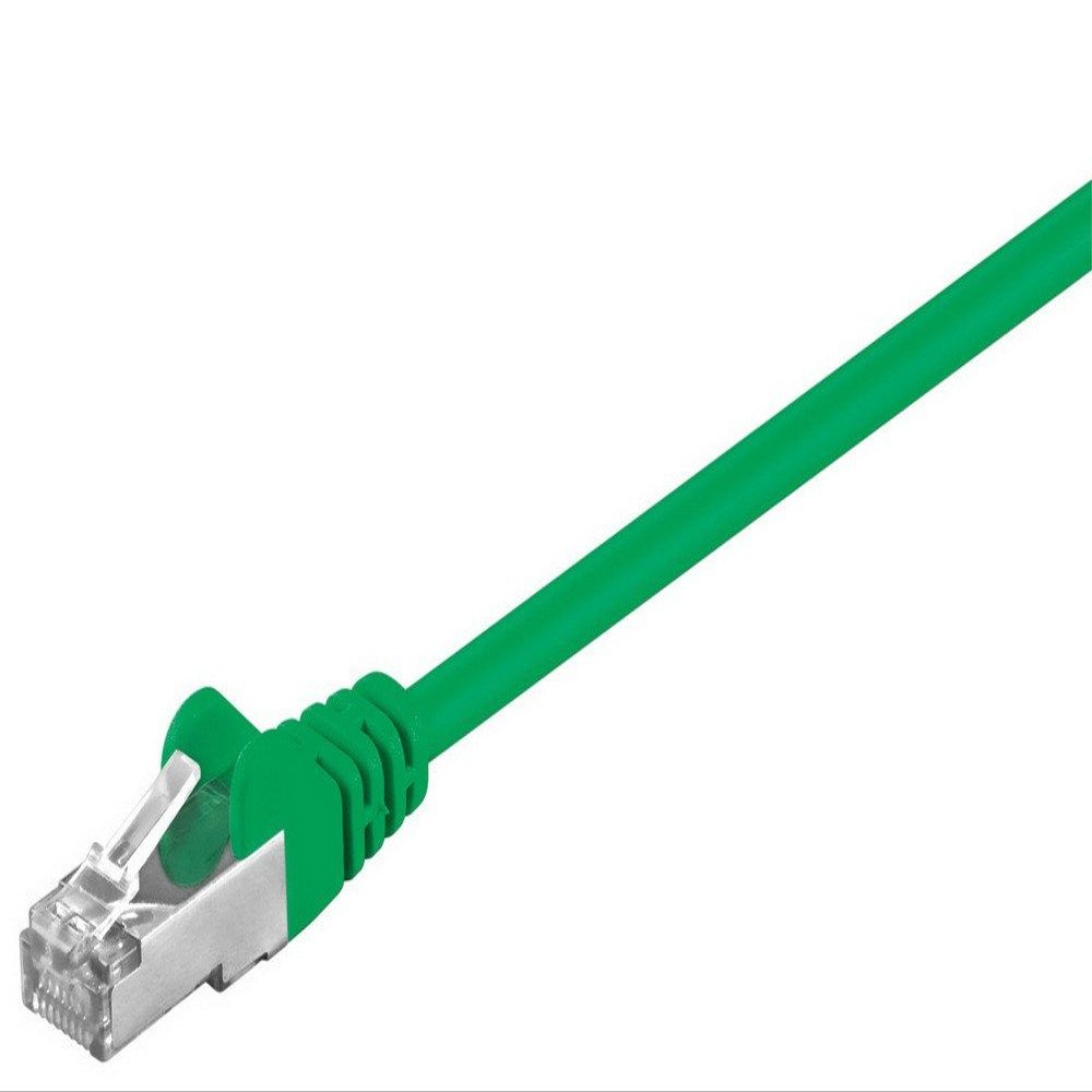 Wentronic 69044 2 m Cat 5e SF/UTP (S-FTP) Green Network Cable