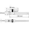 Pipe Wrench PW150 (Japan Import) view 4