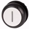 Eaton 216612 Flat Momentary Pushbutton, White I view 1