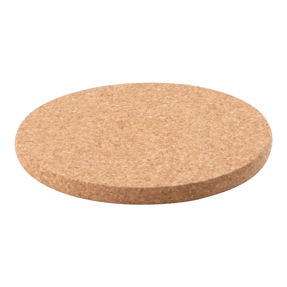 Continenta Round Cork Trivet 1504, Light Brown