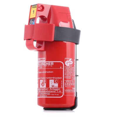 GLORIA 1403.0000 F1G Fire Extinguisher with Vehicle Holder