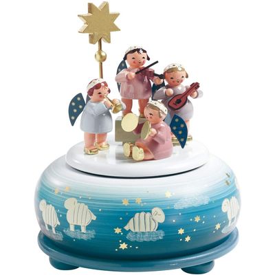 KWO Musical Box, 18-Note Movement, Heavenly Concert, 16 cm