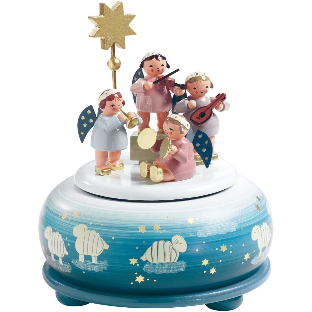 KWO Musical Box, 18-Note Movement, Heavenly Concert, 16 cm