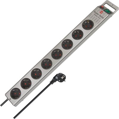 Brennenstuhl Super-Solid 8-Outlet Power Strip