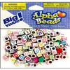 Darice 6 mm Alphabet Beads, Multicolored, 160 Count view 2