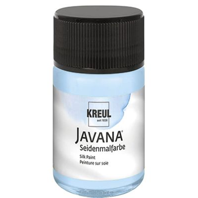KREUL 8133 Javana Silk Paint, Sky Blue, 50 ml