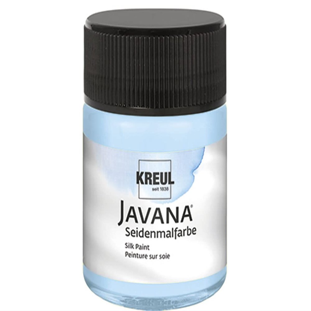 KREUL 8133 Javana Silk Paint, Sky Blue, 50 ml