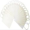 folia 21200 Kraft Paper Gift Bags, 20-Pack, Approx. 12 x 5.5 x 15 cm, White view 1