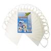folia 21200 Kraft Paper Gift Bags, 20-Pack, Approx. 12 x 5.5 x 15 cm, White view 2