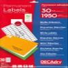 Apli DECAdry Multipurpose Labels, 38.1 x 21.2 mm, White, 1,950 Count view 1