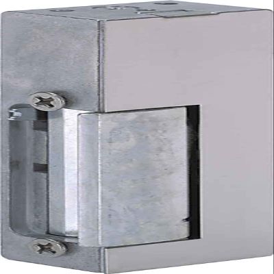Assa Abloy effeff 14E HZ L/R EST Stainless Steel Electric Door Strike, DIN Left/Right