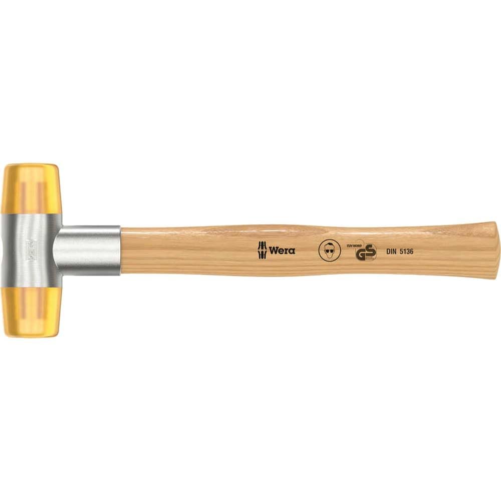 Wera 100 Soft-Faced Hammer with Cellidor Heads, #4 x 35 mm