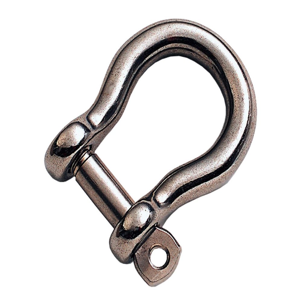 DISMARINA PLASTIMO 1 Ekel Shackle * 6 Curved Stainless Steel Total