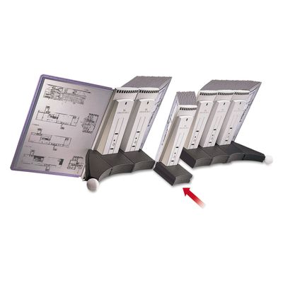 Durable SHERPA Design Reference System Expansion Set, 10 Double-Sided Panels, Letter Size, Gray (569810)