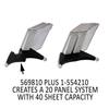 Durable SHERPA Design Reference System Expansion Set, 10 Double-Sided Panels, Letter Size, Gray (569810) view 4