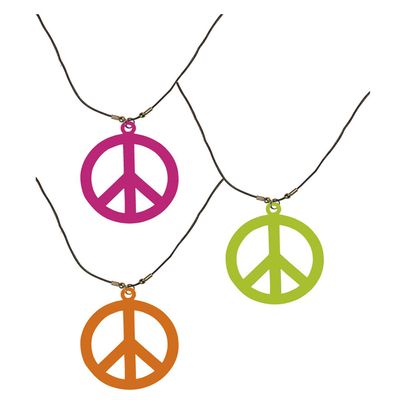 Widmann WDM5007H Adult Costume Necklace for Women, Orange