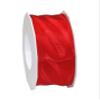 PRSENT LYON Red Wired Ribbon, 25 m, 40 mm view 1
