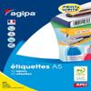 agipa Universal Labels, 35 x 15 mm, White view 1