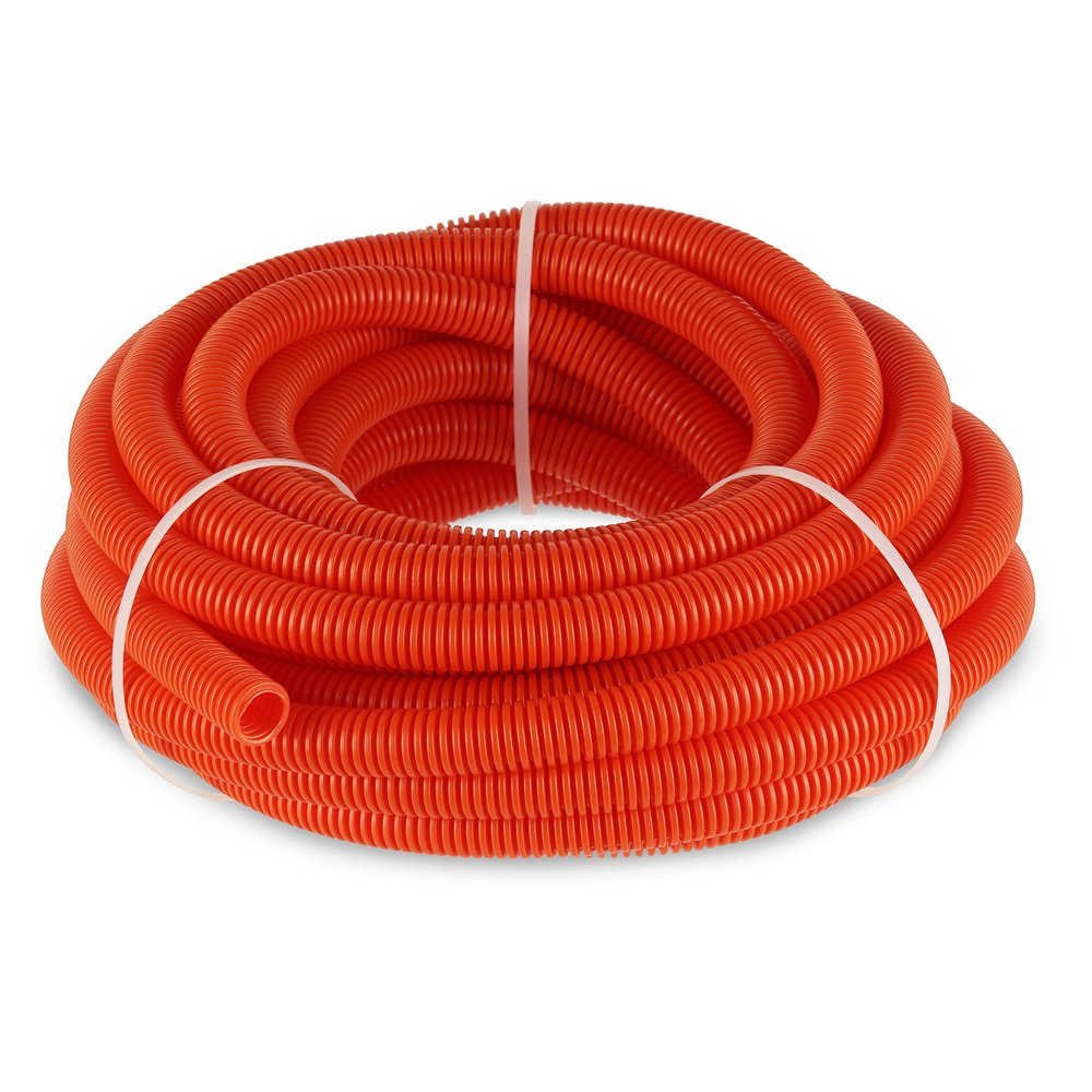 REV EN20 Flexible Cable Conduit, 25 m, 320 N/5 cm, -5°C to +60°C, Orange
