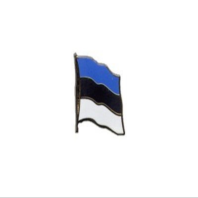Flaggenfritze Estonia Flag Pin, Gold-Plated