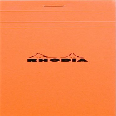 Rhodia 8200C No. 8 Notepad, 7.4 x 21 cm, 80 Sheets, Graph, Orange