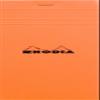 Rhodia 8200C No. 8 Notepad, 7.4 x 21 cm, 80 Sheets, Graph, Orange view 1