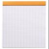 Rhodia 8200C No. 8 Notepad, 7.4 x 21 cm, 80 Sheets, Graph, Orange view 2