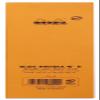 Rhodia 8200C No. 8 Notepad, 7.4 x 21 cm, 80 Sheets, Graph, Orange view 3