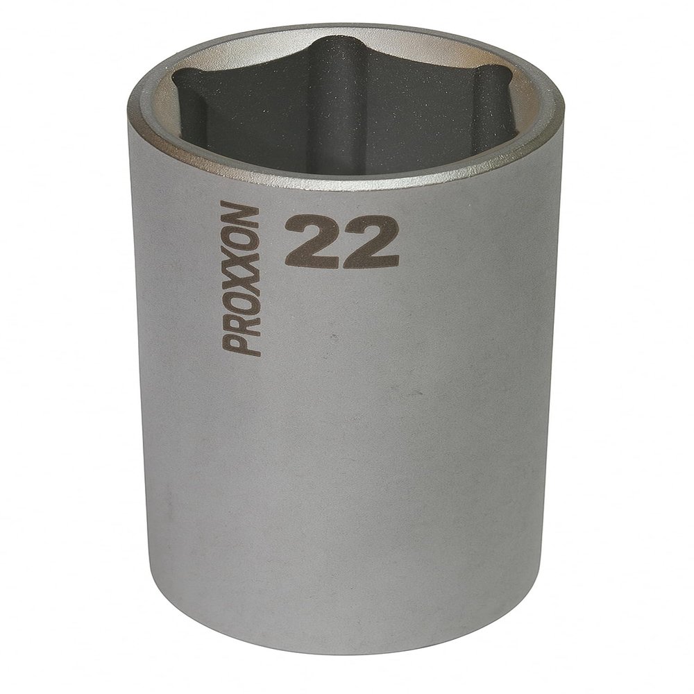 Proxxon 23545 Deep Socket, 22 mm, 3/8" Drive, 64 mm Long