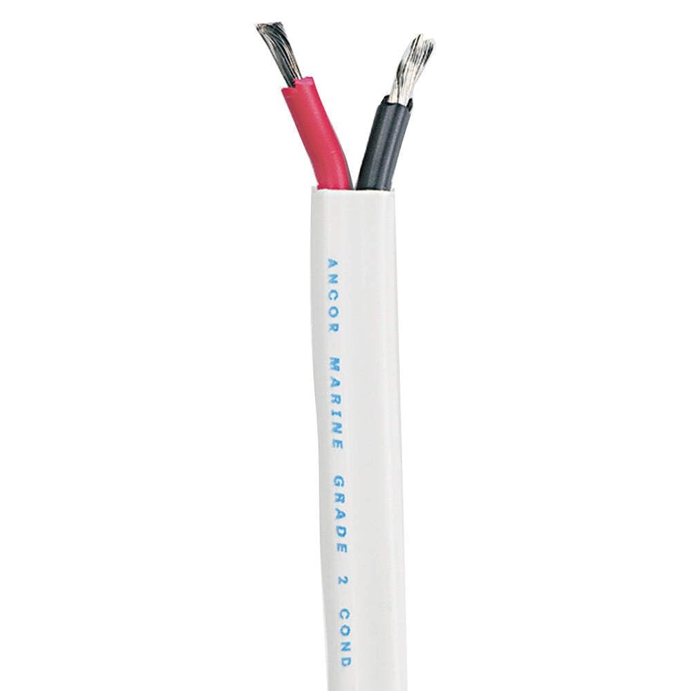 Ancor Standard Duplex Cable - Flat 16/2 AWG - 2 x 1 mm Red/Black - 250 ft