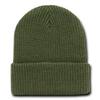 Olive Green Cuffed Watch Cap Beanie view 1