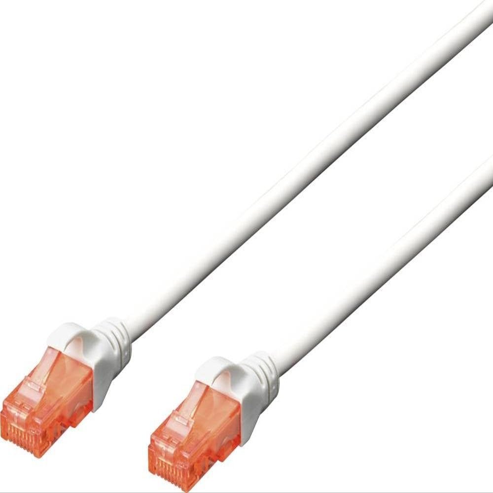 DIGITUS U/UTP Patch Cable, Cat 6, 3.0 m, White