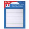 agipa Multi-Purpose Labels, 19 x 62 mm, White view 1