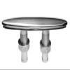 Retractable Cleat, A4/AISI 316 Stainless Steel, 200 x 70 mm view 1