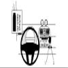 Brodit ProClip Vehicle Mount 854246 for Left-Hand-Drive Vehicles, Angled Mount, Black view 1