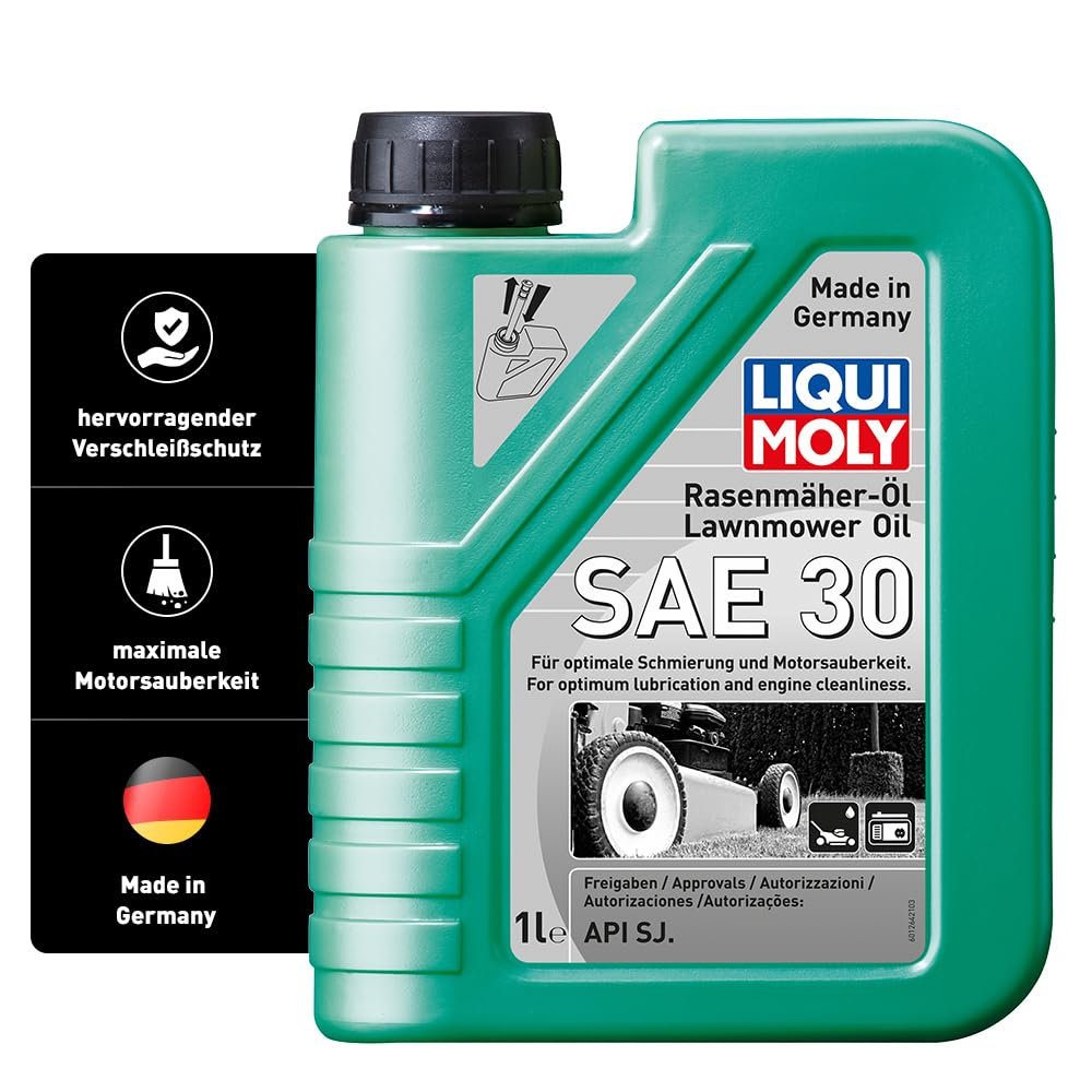 LIQUI MOLY Lawnmower Oil SAE 30 | 1 L | Garden Equipment Oil | Art. No. 1264