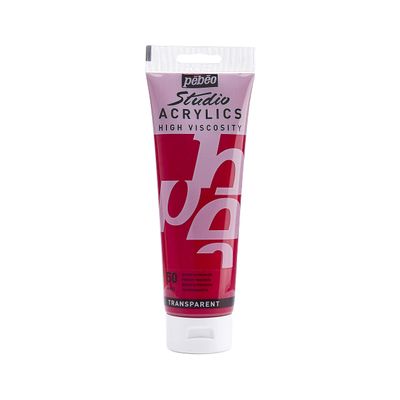 Pbo Studio Acrylics Fine Acrylic Paint, Primary Magenta, 250 ml