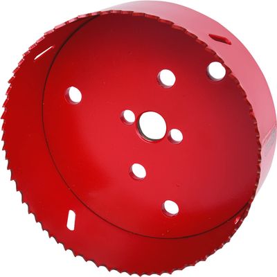 KS Tools 129.5121 HSS Bi-Metal Hole Saw, 121 mm