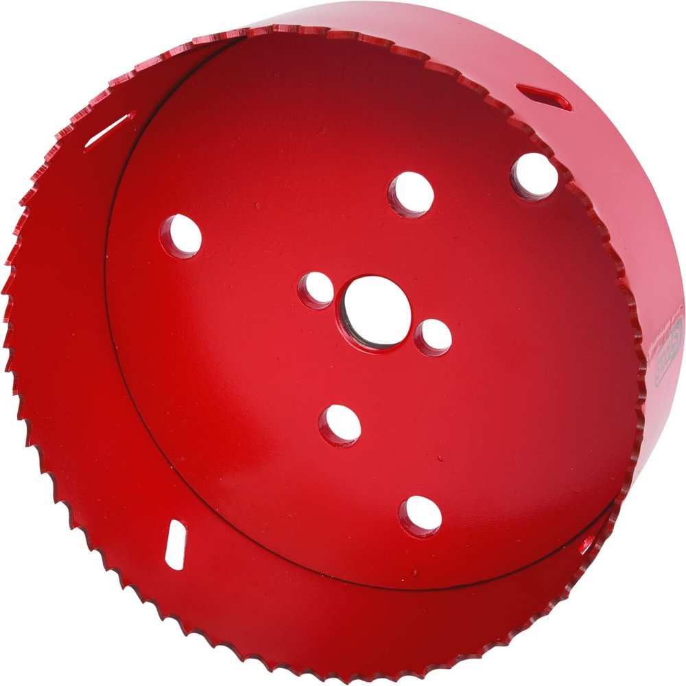 KS Tools 129.5121 HSS Bi-Metal Hole Saw, 121 mm