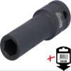 KS Tools 1/2" Long Hex Impact Socket, 11 mm, on Hanger view 2