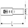 KS Tools 140.2282 Rebate Scraper, 13 mm view 3