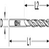 KS Tools 330.2045 HSS-G Twist Drills, 4.5 mm, 10-Pack view 3