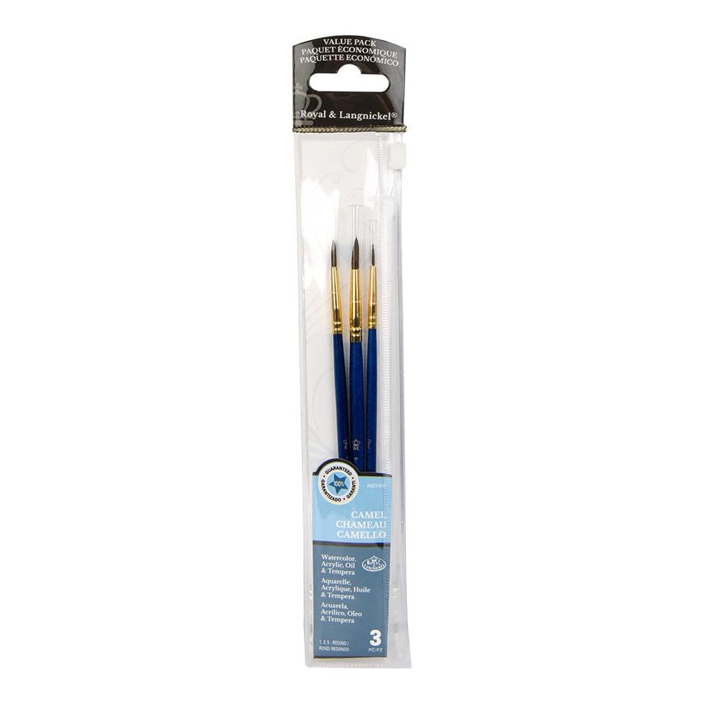 Royal & Langnickel Camel Hair Brush Set
