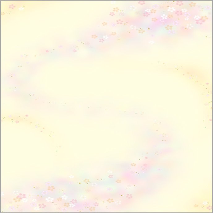 Japanese Washi Letter Paper with Cherry Blossoms, A4, Printer-Compatible