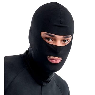 W WIDMANN MILANO Party Fashion Black Hood for Adults - Black