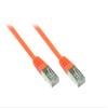 Good Connections Cat 6 S/FTP PiMF Patch Cable, PVC, 250 MHz, Orange, 3 m view 1