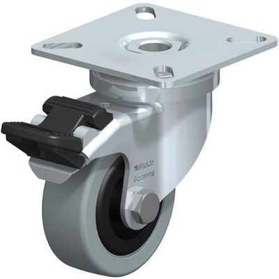 Blickle LPA-VPA 50 G Swivel Caster, 2 in Wheel Diameter, 88 lb Load Capacity